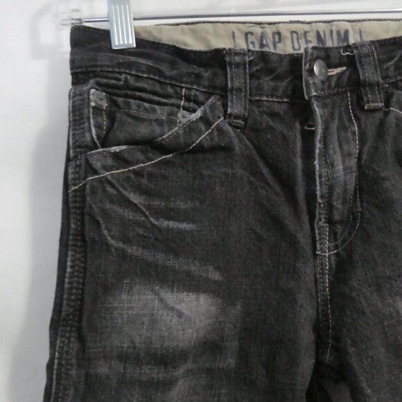 GAP DENIM - Carpenter | 7 regular | Faded Black Distressed Denim | NWOT - Picture 3 of 16